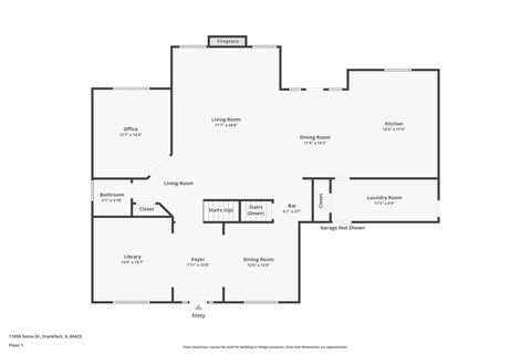 Tiny photo for 11050 Siena Drive, Frankfort, IL 60423 (MLS # 12581882)