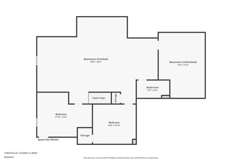 Tiny photo for 11050 Siena Drive, Frankfort, IL 60423 (MLS # 12581882)