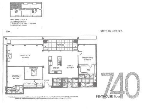 Tiny photo for 740 W Fulton Street #1402, Chicago, IL 60661 (MLS # 12725724)