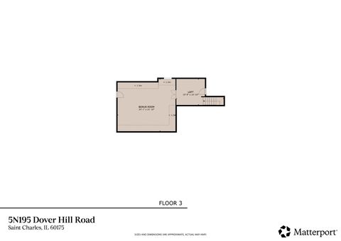 Tiny photo for 5N195 Dover Hill Road, St. Charles, IL 60175 (MLS # 12512007)