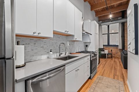 Tiny photo for 215 N Aberdeen Street #202B, Chicago, IL 60607 (MLS # 12516396)