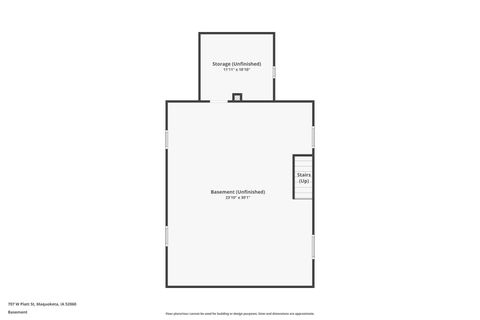 Tiny photo for 707 W PLATT Street, Maquoketa, IA 52060 (MLS # QC4269938)