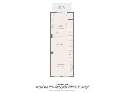Tiny photo for 2714 W BYRON Street, Chicago, IL 60618 (MLS # 12480736)