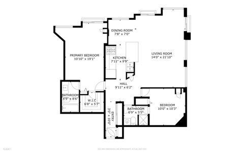 Tiny photo for 345 W Fullerton Parkway #2001, Chicago, IL 60614 (MLS # 12621071)