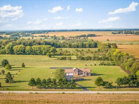 Tiny photo for 9281 Auburn Road, Winnebago, IL 61088 (MLS # 12470970)