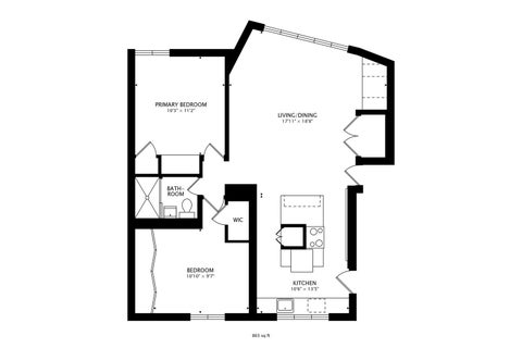 Tiny photo for 1138 W Lunt Avenue #2B, Chicago, IL 60626 (MLS # 12779090)