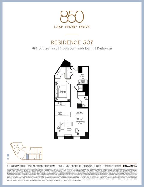 Tiny photo for 850 N Lake Shore Drive #507, Chicago, IL 60611 (MLS # 12569107)