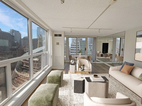 Tiny photo for 200 N Dearborn Street #3402, Chicago, IL 60601 (MLS # 12499224)