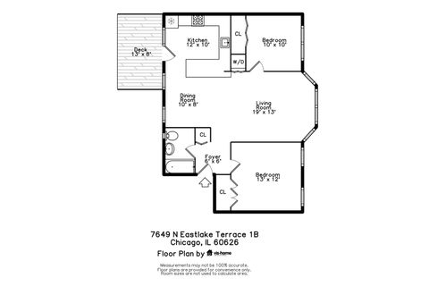 Tiny photo for 7649 N EASTLAKE Terrace #1B, Chicago, IL 60626 (MLS # 12581475)