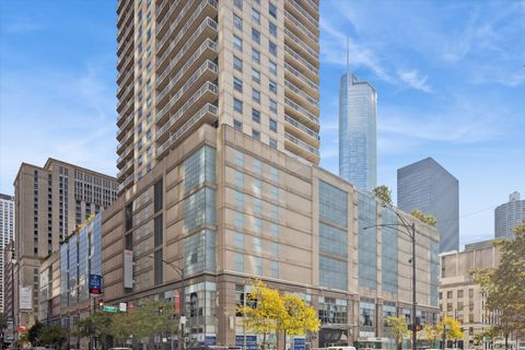 Photo of 545 N Dearborn Street #3206, Chicago, IL 60654 (MLS # 12503857)