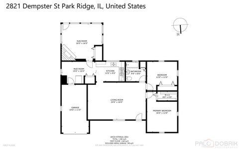 Tiny photo for 2821 Dempster Street, Park Ridge, IL 60068 (MLS # 12762039)