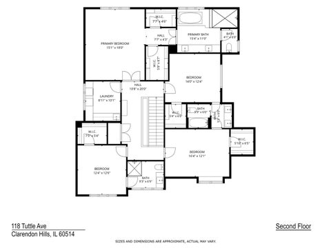 Tiny photo for 118 TUTTLE Avenue, Clarendon Hills, IL 60514 (MLS # 12665498)