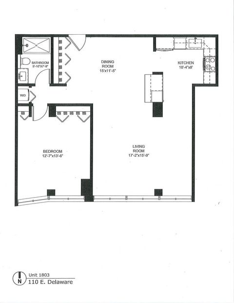 Tiny photo for 110 E Delaware Place #1803, Chicago, IL 60611 (MLS # 12589404)