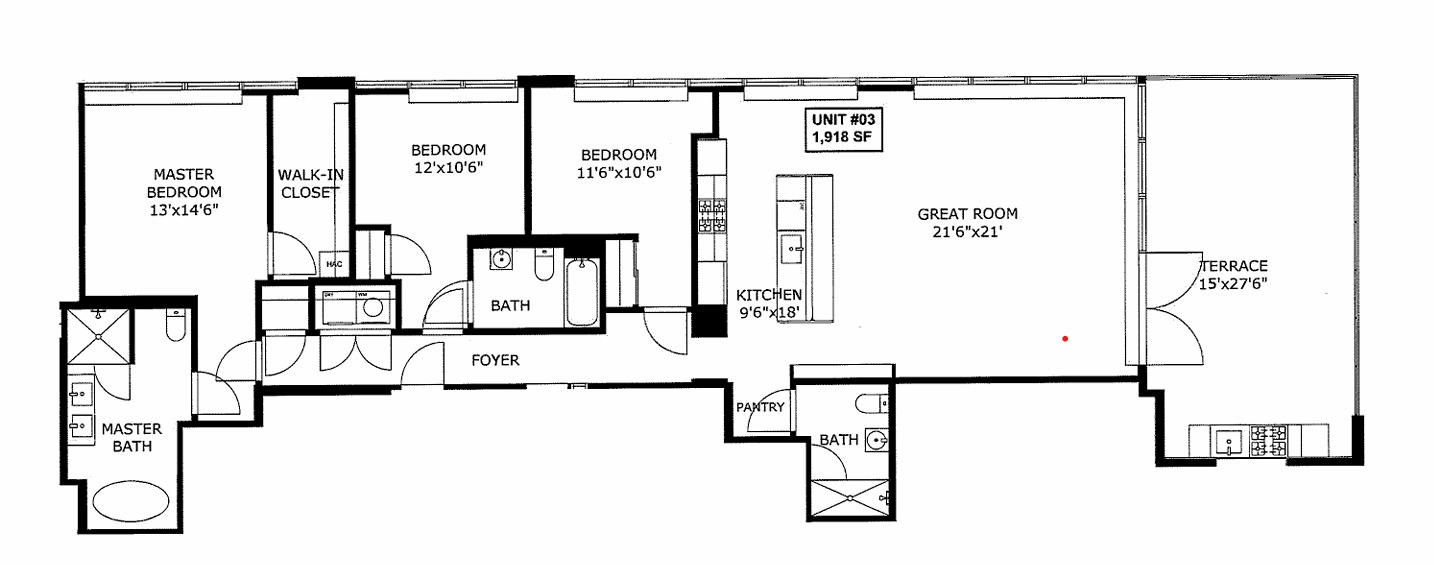Chicago, Illinois 60654, United States, 3 Bedrooms Bedrooms, ,3 BathroomsBathrooms,Residential,Active,171449