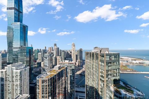 Tiny photo for 195 N Harbor Drive #4408, Chicago, IL 60601 (MLS # 12305091)