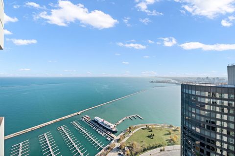 Tiny photo for 195 N Harbor Drive #4408, Chicago, IL 60601 (MLS # 12305091)