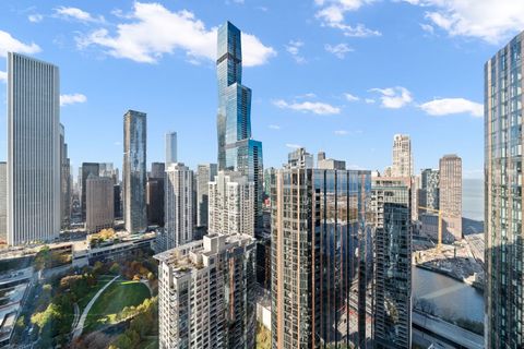 Tiny photo for 195 N Harbor Drive #4408, Chicago, IL 60601 (MLS # 12305091)
