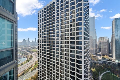 Tiny photo for 195 N Harbor Drive #4408, Chicago, IL 60601 (MLS # 12305091)