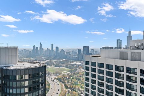 Tiny photo for 195 N Harbor Drive #4408, Chicago, IL 60601 (MLS # 12305091)