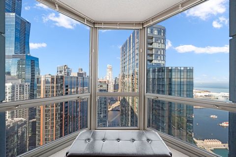 Tiny photo for 195 N Harbor Drive #4408, Chicago, IL 60601 (MLS # 12305091)