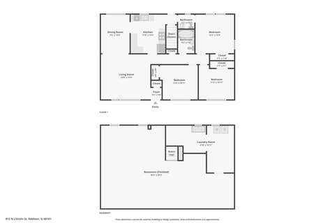 Tiny photo for 812 N Lincoln Street, Addison, IL 60101 (MLS # 12729366)