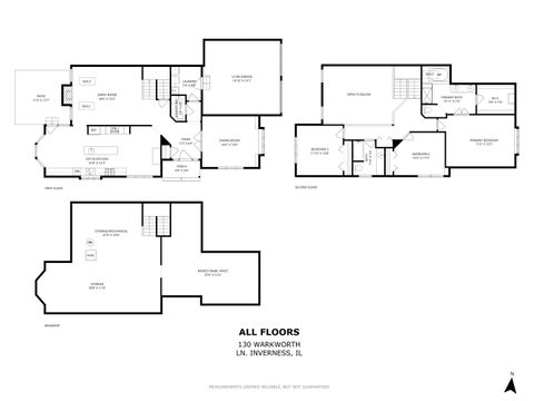 Tiny photo for 130 WARKWORTH Lane, Inverness, IL 60067 (MLS # 12516639)