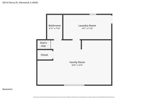 Tiny photo for 555 N Cherry Drive, Glenwood, IL 60425 (MLS # 12585234)