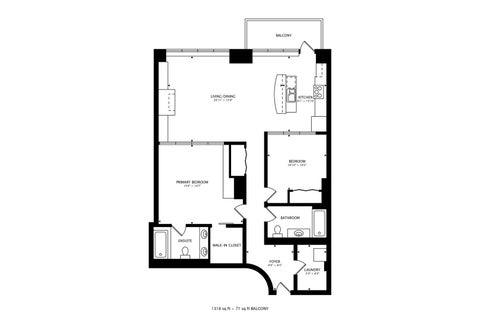 Tiny photo for 70 E 18TH Street #2D, Chicago, IL 60616 (MLS # 12701548)