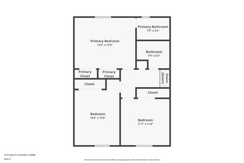 Tiny photo for 15 E Cedar Court, Yorkville, IL 60560 (MLS # 12570017)