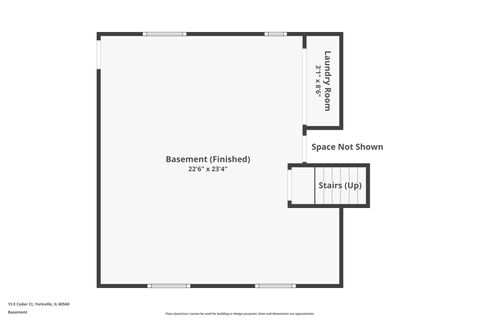 Tiny photo for 15 E Cedar Court, Yorkville, IL 60560 (MLS # 12570017)