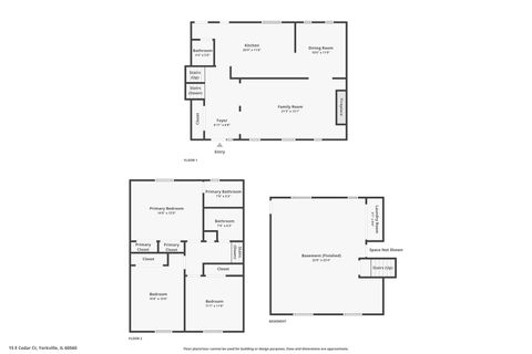 Tiny photo for 15 E Cedar Court, Yorkville, IL 60560 (MLS # 12570017)