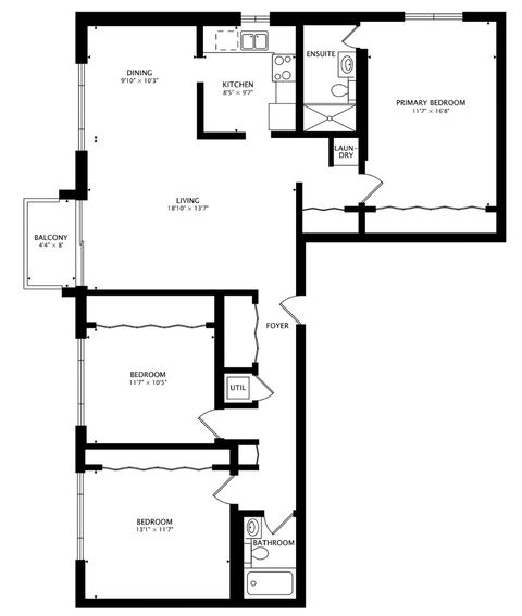 Tiny photo for 420 Linden Avenue #502, Wilmette, IL 60091 (MLS # 12520985)