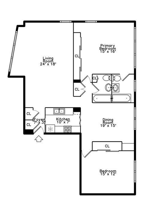 Tiny photo for 5050 S East End Avenue #7D, Chicago, IL 60615 (MLS # 12342308)