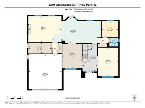 Tiny photo for 9219 Greenwood Drive, Tinley Park, IL 60487 (MLS # 12612866)