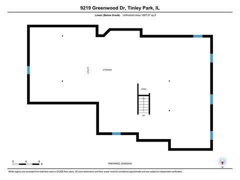 Tiny photo for 9219 Greenwood Drive, Tinley Park, IL 60487 (MLS # 12612866)