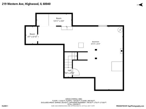Tiny photo for 219 Western Avenue, Highwood, IL 60040 (MLS # 12778830)