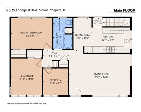 Tiny photo for 502 W Lonnquist Boulevard, Mount Prospect, IL 60056 (MLS # 12788388)