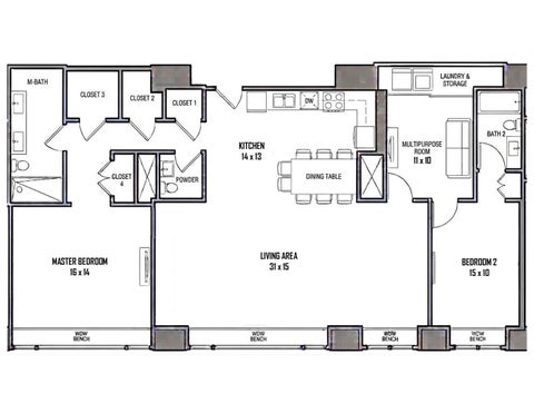 Tiny photo for 161 E Chicago Avenue #33C, Chicago, IL 60611 (MLS # 12746997)