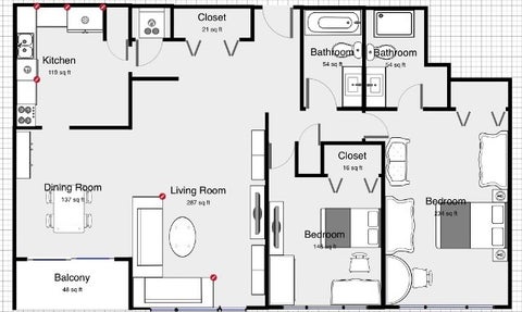 Tiny photo for 2001 Sherman Avenue #506, Evanston, IL 60201 (MLS # 12770750)