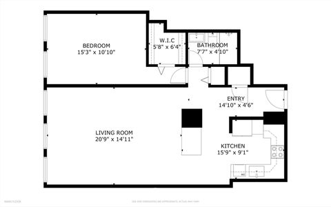 Tiny photo for 260 E CHESTNUT Street #2107, Chicago, IL 60611 (MLS # 12485282)