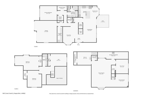 Tiny photo for 1491 Cress Creek Court, Naperville, IL 60563 (MLS # 12738358)