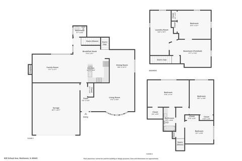Tiny photo for 820 School Avenue, Matteson, IL 60443 (MLS # 12505654)