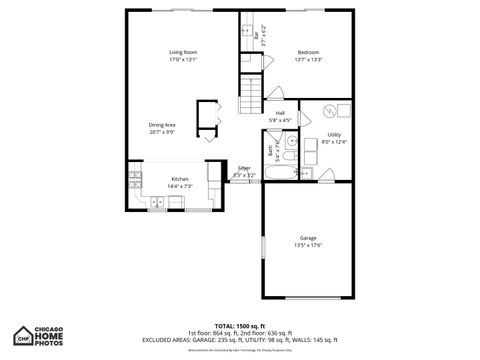Tiny photo for 1081 PINEHURST Lane, Schaumburg, IL 60193 (MLS # 12530345)