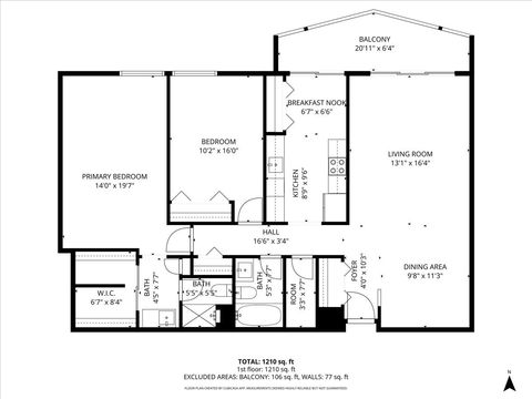 Tiny photo for 1400 N Yarmouth Place #416, Mount Prospect, IL 60056 (MLS # 12610945)