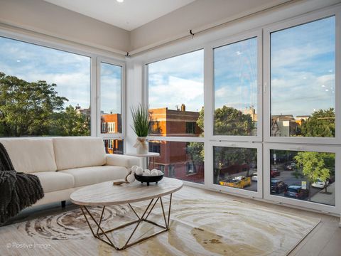 Tiny photo for 856 N Campbell Avenue #3, Chicago, IL 60622 (MLS # 12511572)