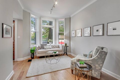 Tiny photo for 5408 S Kimbark Avenue, Chicago, IL 60615 (MLS # 12505143)