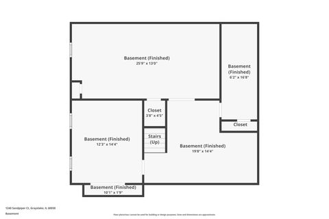 Tiny photo for 1240 Sandpiper Court, Grayslake, IL 60030 (MLS # 12620719)