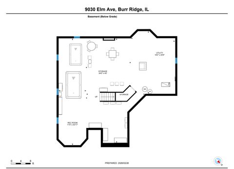 Tiny photo for 9030 Elm Avenue, Burr Ridge, IL 60527 (MLS # 12578255)