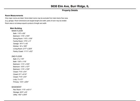 Tiny photo for 9030 Elm Avenue, Burr Ridge, IL 60527 (MLS # 12578255)