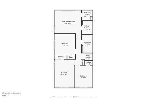 Tiny photo for 710 Morris Court, Lombard, IL 60148 (MLS # 12527226)